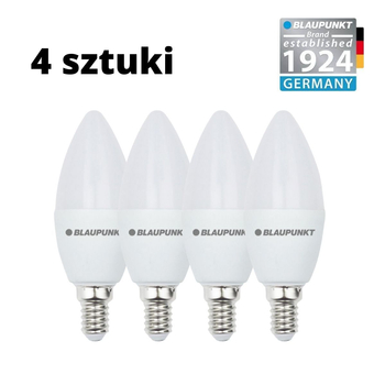 Zestaw 4 sztuk - Blaupunkt Żarówki LED E14 6,8W barwa naturalna