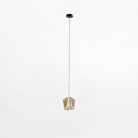 Lampa wisząca Zuma Line MD3350-1BL/CO COLORE LAMPA WISZĄCA AMBER