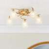 Lampa sufitowa Endon Lighting Boyer BOYER-5AB mosiądz