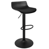 Krzesło barowe SNAP BAR TAP regulowane czarne