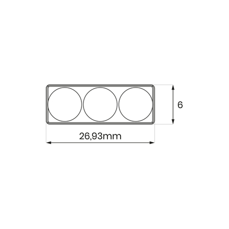Eko-Light MODUŁ LED EKO-SSMINI3 9000K 0,7W 55S50 EKM1523