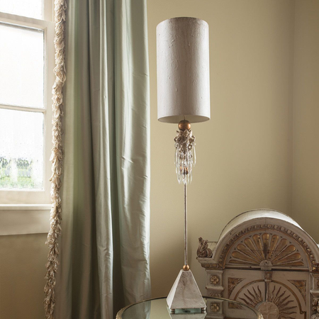 Lampa stołowa Elstead Lighting Madison beżowy/złoty FB-MADISON-TL