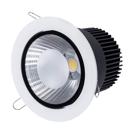 Oprawa sufitowa LED Greenie COB 30W 230V biała naturalna Ø160x110 NW
