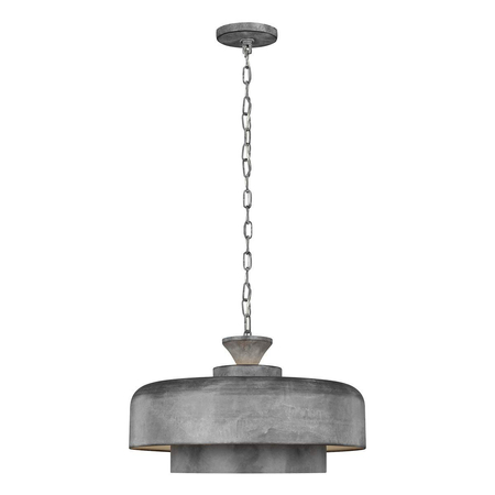 Lampa wisząca Elstead Lighting Haymarket szary FE-HAYMARKET-P