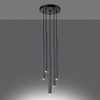 Sollux Lighting Lampa wisząca PASTELO 5P beżowa SL.1516