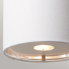 Kinkiet Elstead Lighting Balance biały/srebrny BALANCE1-WPN