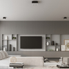 Sollux Lighting Plafon NERO 12,5 czarny/chrom SL.1408
