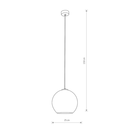 Lampa wisząca POLARIS Nowodvorski 9057 złoty