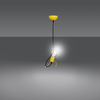 Lampa wisząca BOBI 1 YELLOW Emibig 536/1 żółty