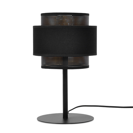 Lampa stołowa Kaja AMOS K-5286 czarny, złoty