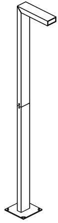 ASKER POLE PRO 1368 BLACK/COPPER LED 8,7W 3000K 216CM