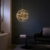 Lampa wisząca Endon Lighting Muni 102608 złoty
