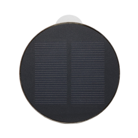 Kinkiet LED Solarny Ares Inox z Czujnikiem Ruchu PIR 0,5 W