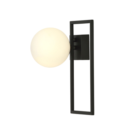 Lampa sufitowa IMAGO 1D BLACK/OPAL Emibig 1130/1D biały/czarny