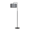 Lampa podłogowa TRAPO LP1 BL GRAY Emibig 570/3 czarny/chrom