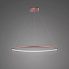 Lampa wisząca Ledowe Okręgi No.1 60cm 4k Różowe Złoto Dali