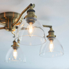 Lampa sufitowa Endon Lighting Hansen 97248 mosiądz