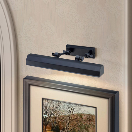 Kinkiet Elstead Lighting Chawton czarny CHAWTON-PLM-BLK