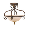 Lampa sufitowa Elstead Lighting Sonoma Valley brązowy FE-SONOMAVALLEY-SF
