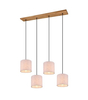 Lampa wisząca Trio 302100430 srebrny