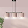 Lampa wisząca HILDE 3 BL ROSE Emibig 1053/3 różowy