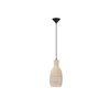 Lampa wisząca Luces Exclusivas CASRELIO LE45377 drewno jasne i ciemne, czarny