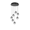 Lampa wisząca Azzardo PAMELA AZ6270 SMOKY