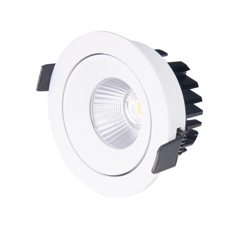 MAXLIGHT H0094 4000K OPRAWA WPUSTOWA CYKLOP BIAŁA IP65