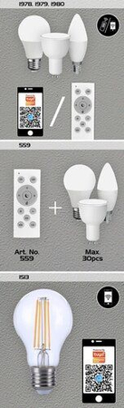 Żarówka Rabalux SMD-LED 1979 biały