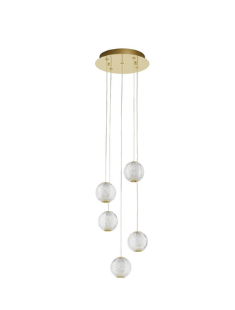 Lampa wisząca Luces Exclusivas CANA złoty LE42693