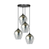 Lampa wisząca ISTAR 4 BL PREMIUM GRAFIT Emibig 680/4PREM czarny