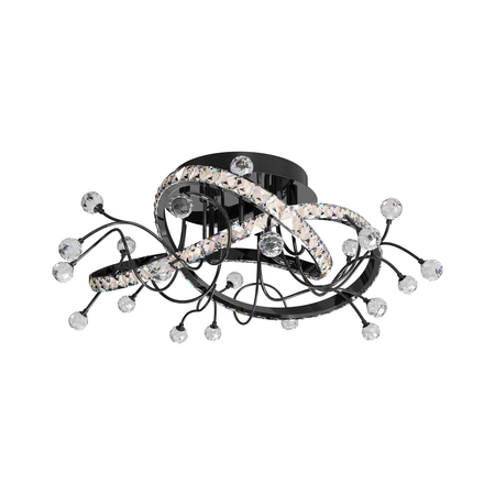 Lampa sufitowa Zuma Line MX3481-1S-3BCT MAIA LAMPA SUFITOWA CZARNA/BLACK