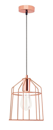 Lampa wisząca Luces Exclusivas RAWSON LE42162 miedziany