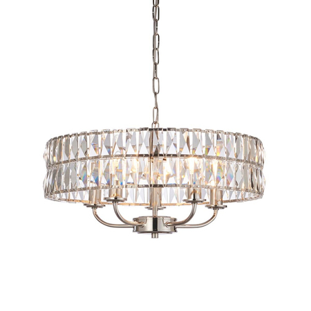 Lampa wisząca Endon Lighting Clifton 104467 nikiel
