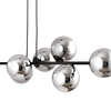 Lampa wisząca ROSSI 6 BL GRAFIT Emibig 875/6 czarny