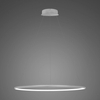 Lampa wisząca Ledowe Okręgi No.1 80cm 3k srebrna Dali