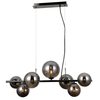Lampa wisząca Italux PND-406007-7A-BCR Czarny chrom