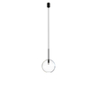 Lampa wisząca SPHERE M Nowodvorski 7848 transparentny/czarny