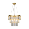 Lampa wisząca Zuma Line P17127-4-1GD TIFANNY LAMPA WISZĄCA ZŁOTA/GOLD