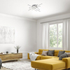 Lampa sufitowa Rabalux Nayara 3014 srebrny