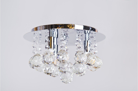 Plafon Azzardo AZ1285 Bolla 25 chrome