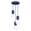 Sollux Lighting Lampa wisząca HALO 3P ultramaryna SL.1740