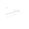 Kinkiet ARM LED M Nowodvorski 10855 czarny