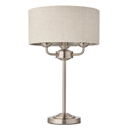 Lampa stołowa Endon Lighting Highclere 94369 chrom