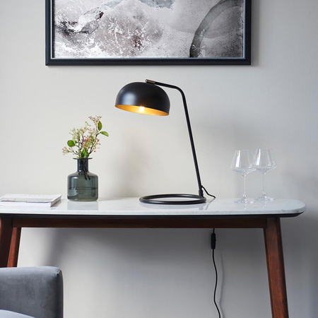 Lampa stołowa Endon Lighting Brair New 106336 czarny