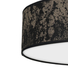 Milagro Lampa Sufitowa SATINO GOLD 3xE27 Ø50cm MLP7318 CZARNY