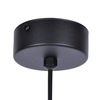 Lampa wisząca FARO Kaja K-4885 biały/czarny