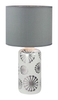 Lampa stołowa Rabalux Ginger 6029 srebrny
