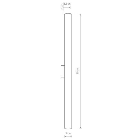 Kinkiet ICE TUBE LED M Nowodvorski 8120 biały