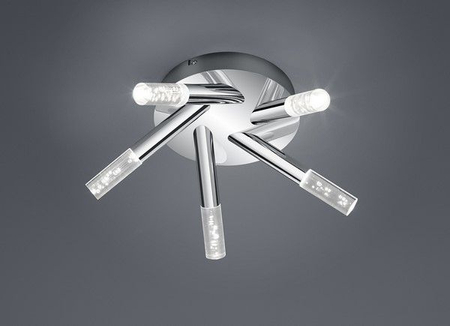 Lampa sufitowa Trio 682410506 srebrny